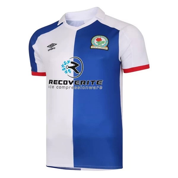 Tailandia Camiseta Blackburn Rovers 1ª Kit 2020 2021 Azul